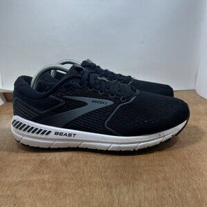 Brooks Beast Men's Athletic Shoes - Black and White